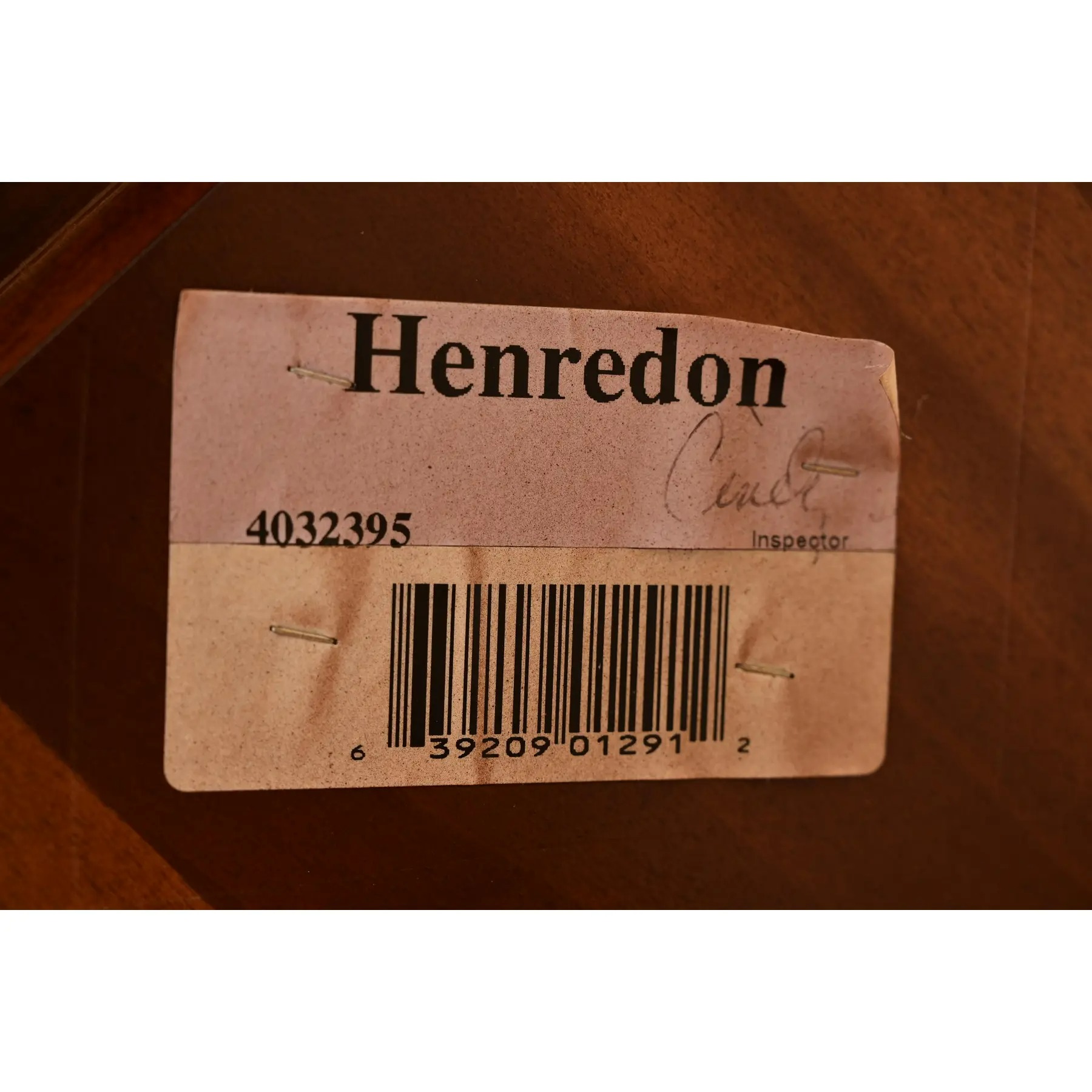 Henredon Georgian Banded Mahogany Double Pedestal Extension Dining Table, Newly Refinished - Image 13