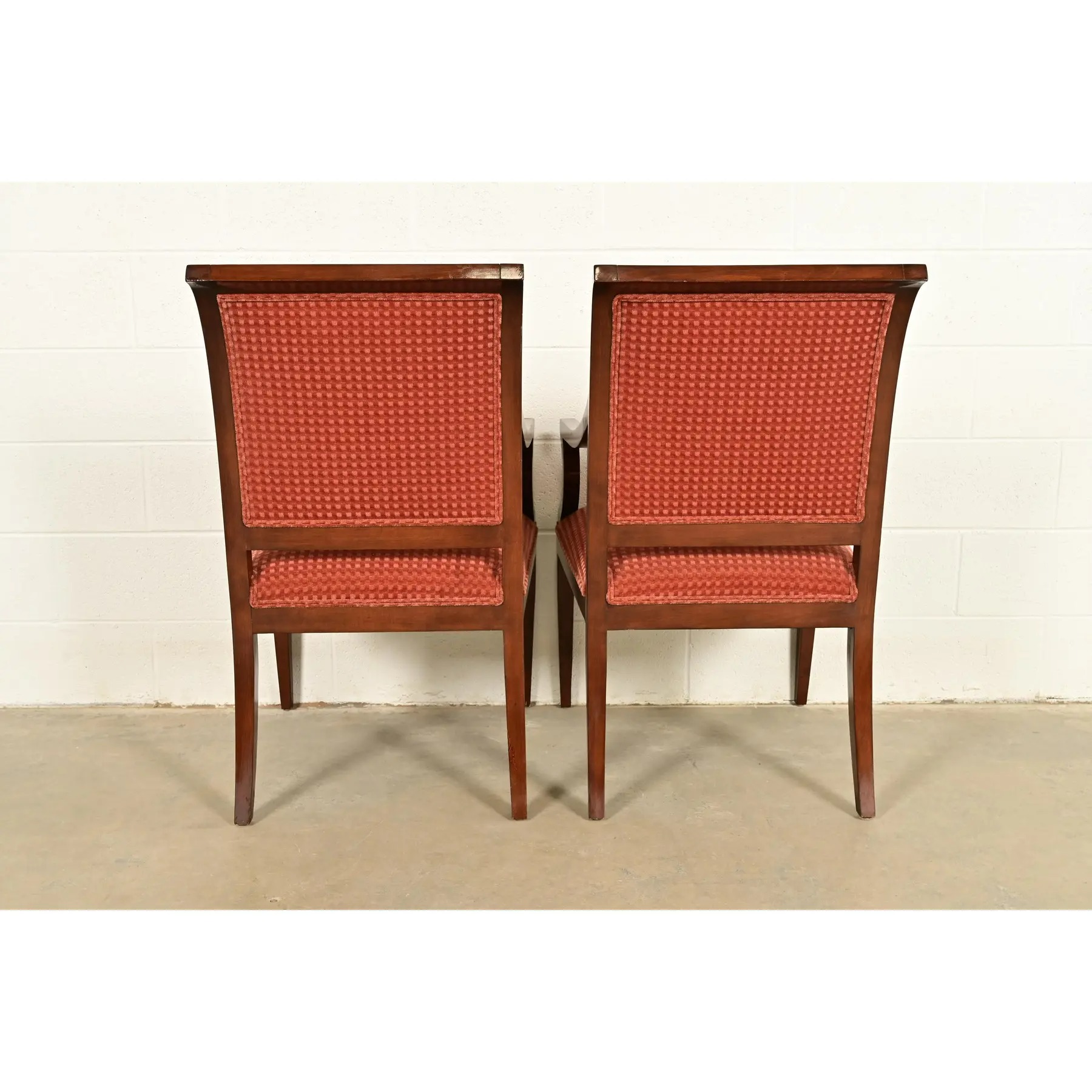 Smith & Watson Regency Carved Mahogany Dining Chairs, Set of Six - Image 13