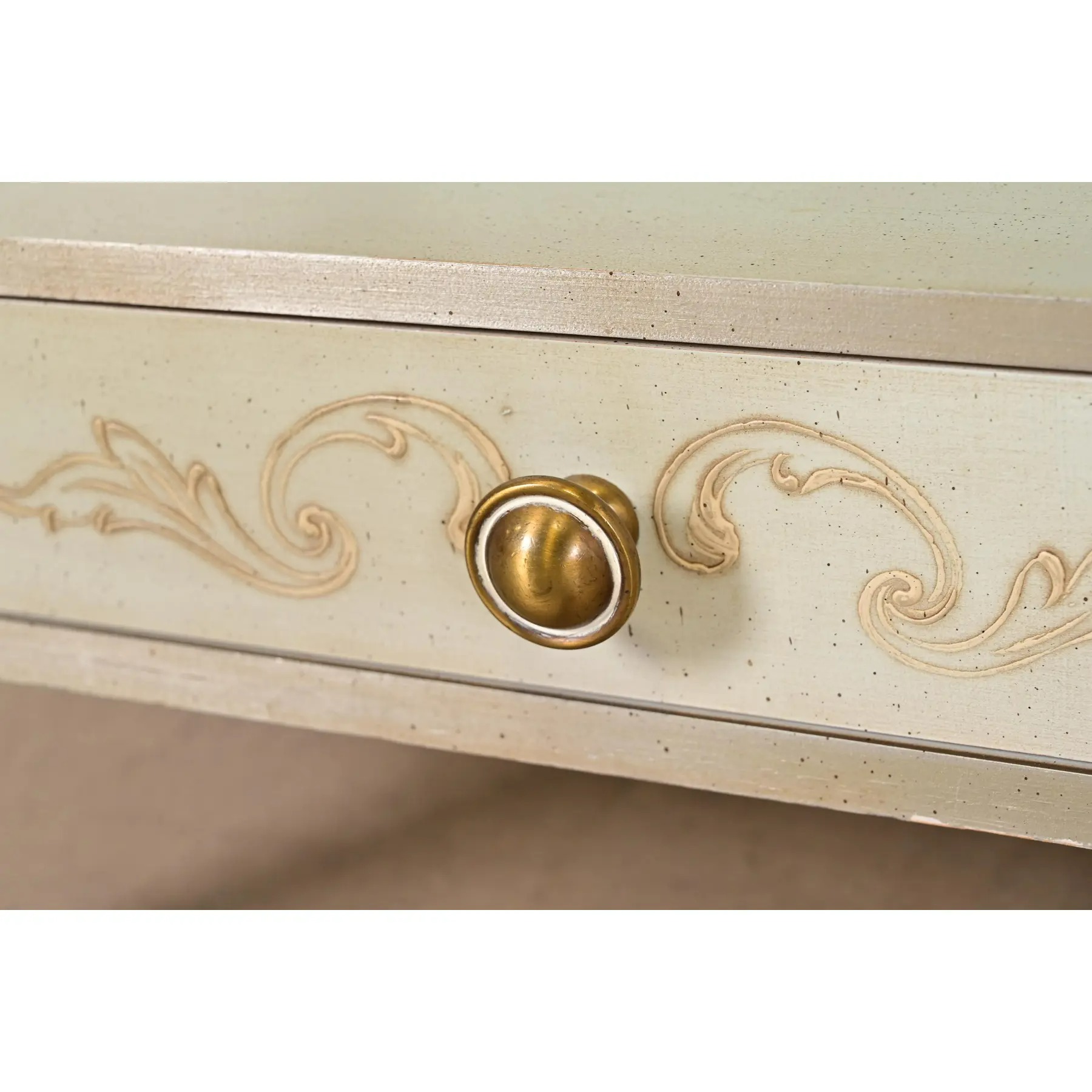 John Widdicomb French Regency Louis XVI Pale Blue Lacquered Nightstands, 1960s - Image 8