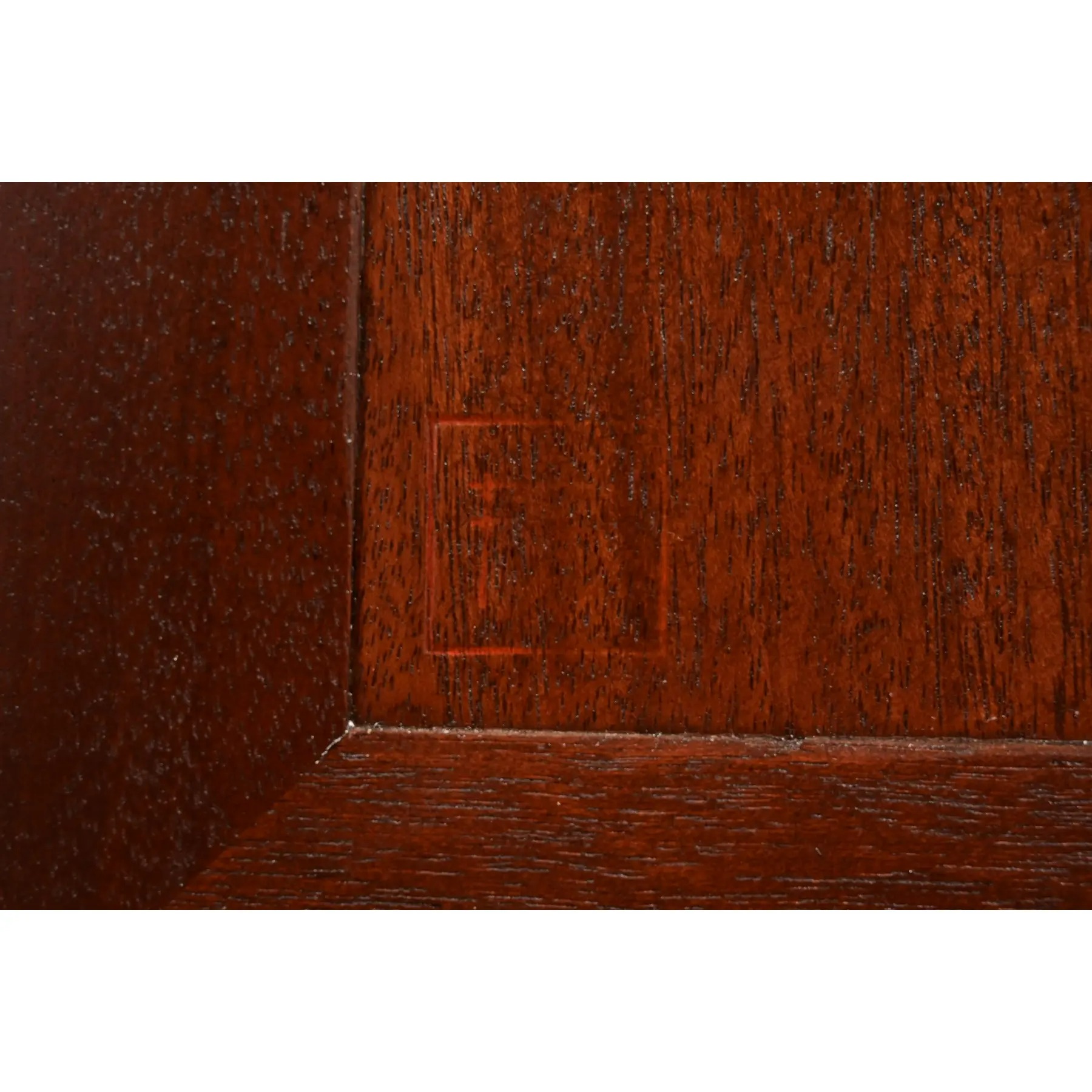 Frank Lloyd Wright for Heritage Henredon Taliesin Mahogany Nightstand or Side Table, Newly Refinished - Image 15