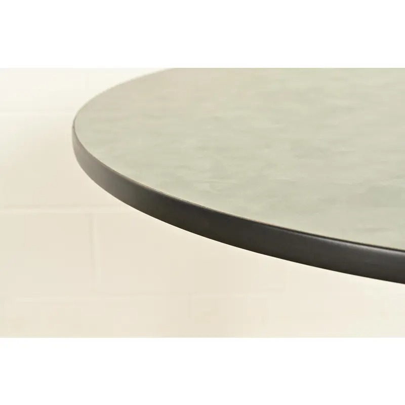 Herman Miller Style Modern Round Pedestal Dining Table or Game Table - Image 6