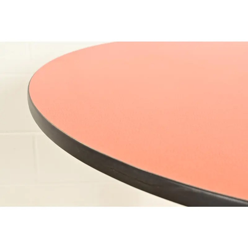 Herman Miller Style Modern Round Pedestal Dining Table or Game Table - Image 6