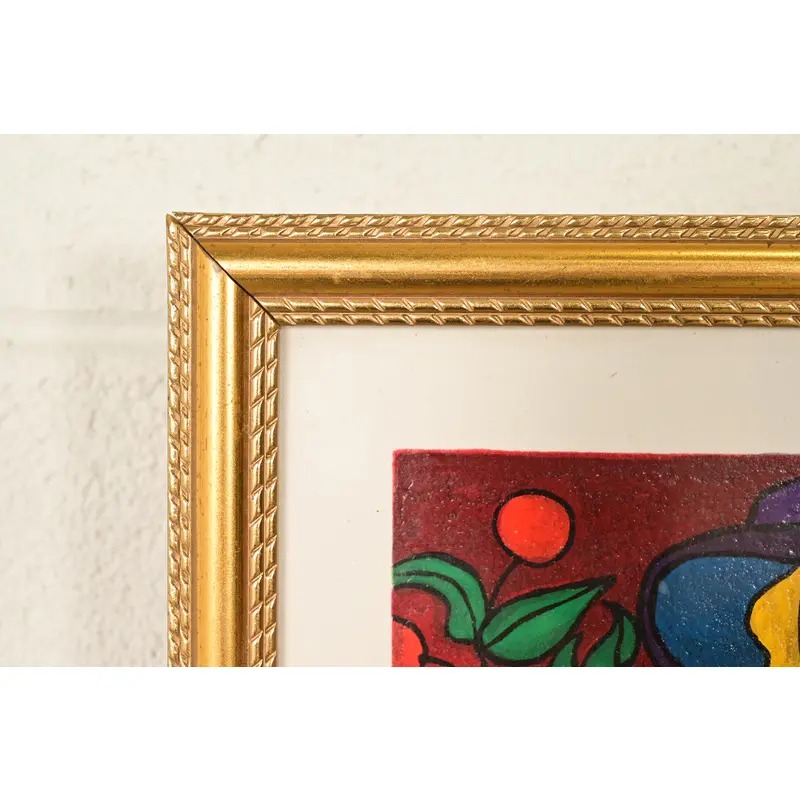 Linda Le Kinff Original Signed "Constanca" Framed Serigraph - Image 7