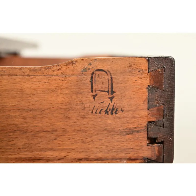 Gustav Stickley Antique Mission Oak Arts & Crafts Writing Desk, Newly Refinished - Image 9