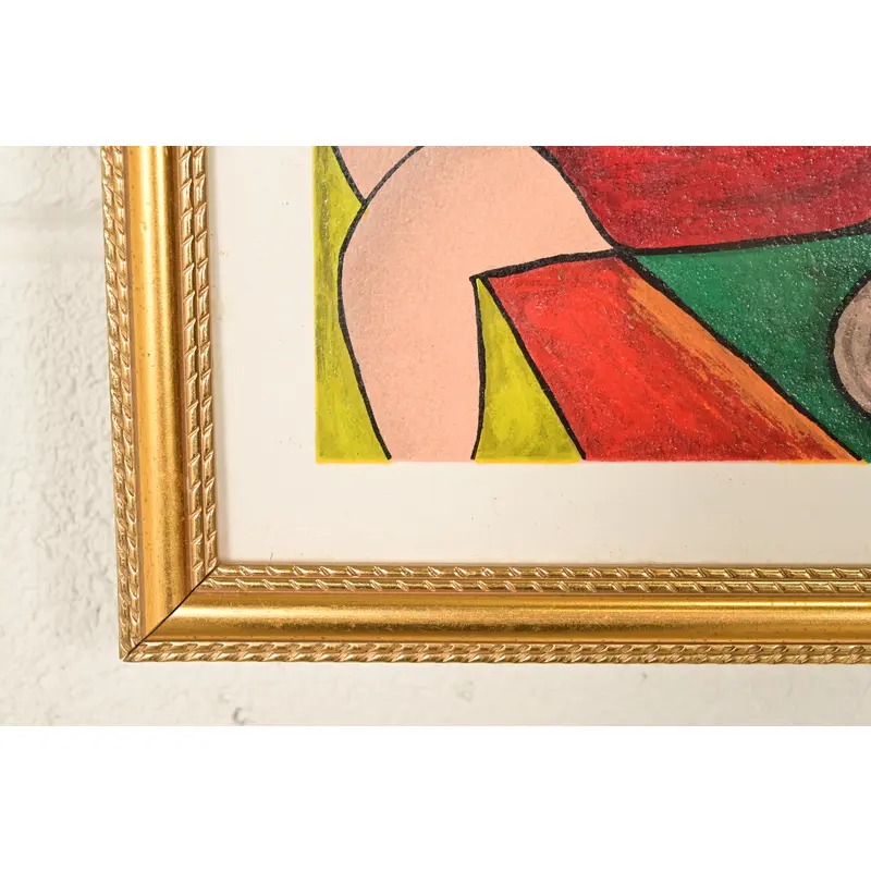 Linda Le Kinff Original Signed "Constanca" Framed Serigraph - Image 9