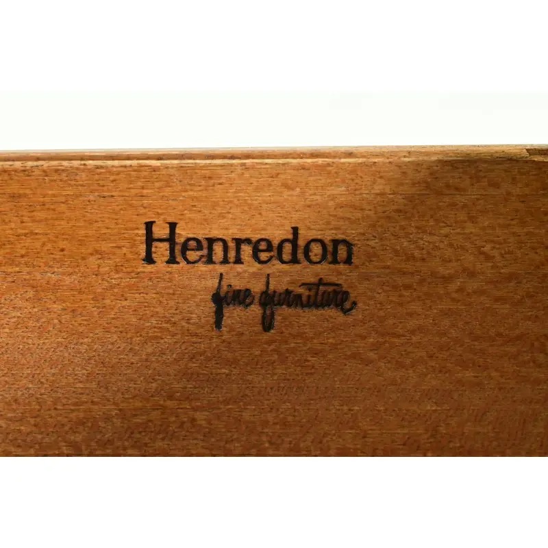 Henredon French Regency Louis XVI Carved Walnut Nightstand, Circa 1960s - Image 11
