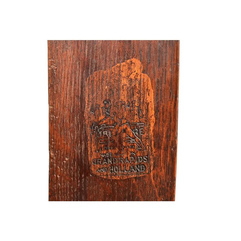 Limbert Antique Mission Oak Arts & Crafts Rocking Chair, Circa 1910 - Image 11
