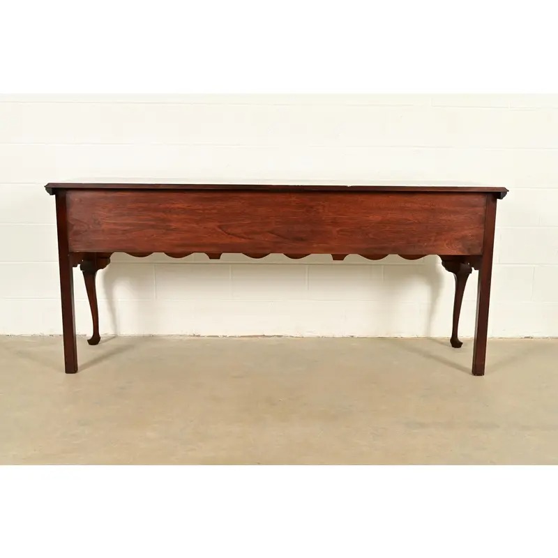 Henkel Harris Queen Anne Solid Mahogany Sideboard Credenza - Image 12