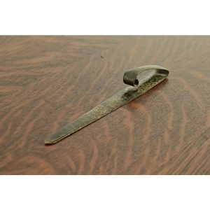 Roycroft Arts & Crafts Hammered Brass Over Copper Letter Opener