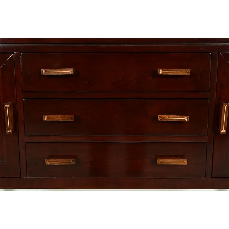Stickley Arts & Crafts Shaker Cherry Wood Sideboard Buffet - Image 13