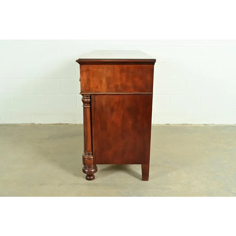 Ralph Lauren Style American Empire Flame Mahogany Master Chest of Drawers by Henredon - Image 14
