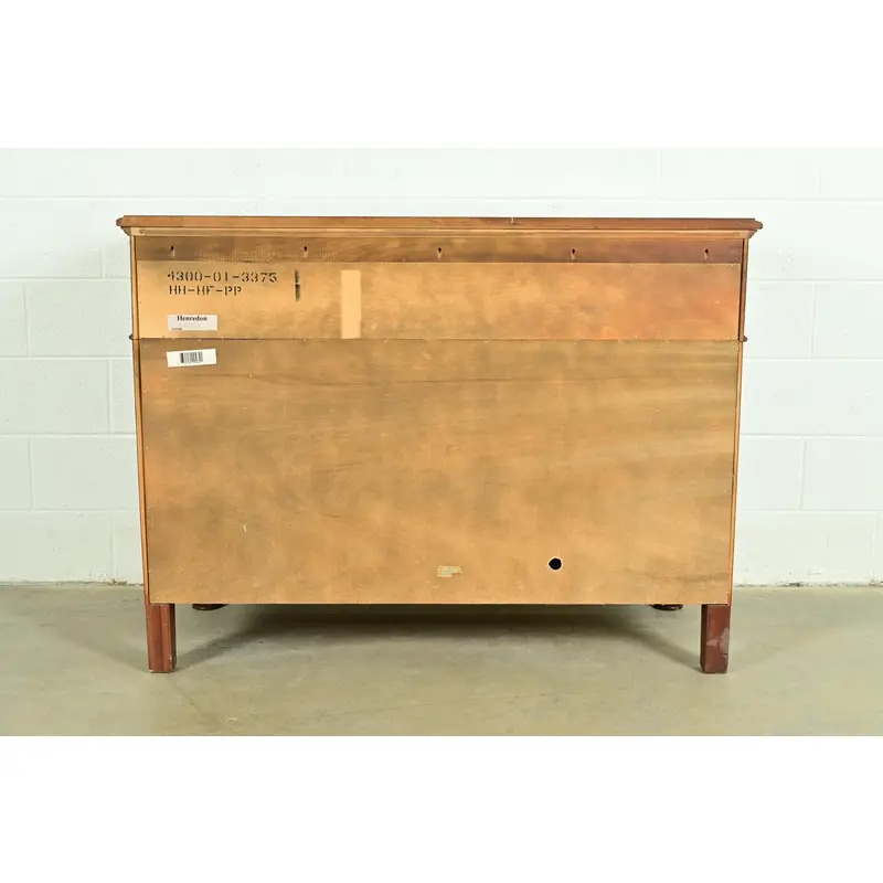 Ralph Lauren Style American Empire Flame Mahogany Master Chest of Drawers by Henredon - Image 15