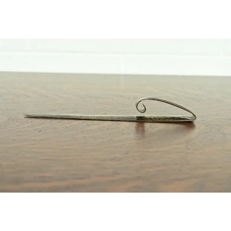 Roycroft Arts & Crafts Hammered Brass Over Copper Letter Opener - Image 3