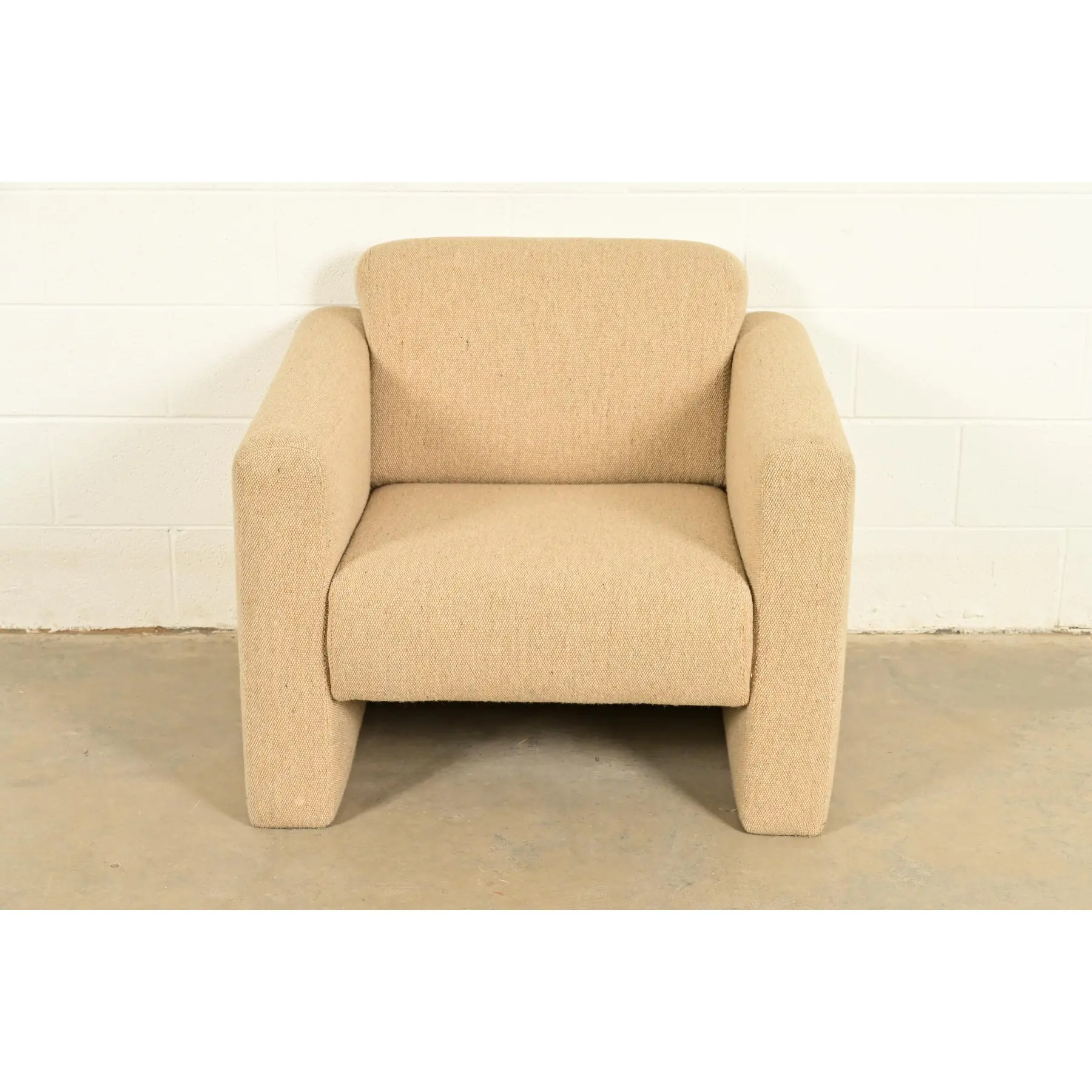 Milo Baughman for Thayer Coggin Mid-Century Modern Upholstered Lounge Chair, 1970s - Image 3