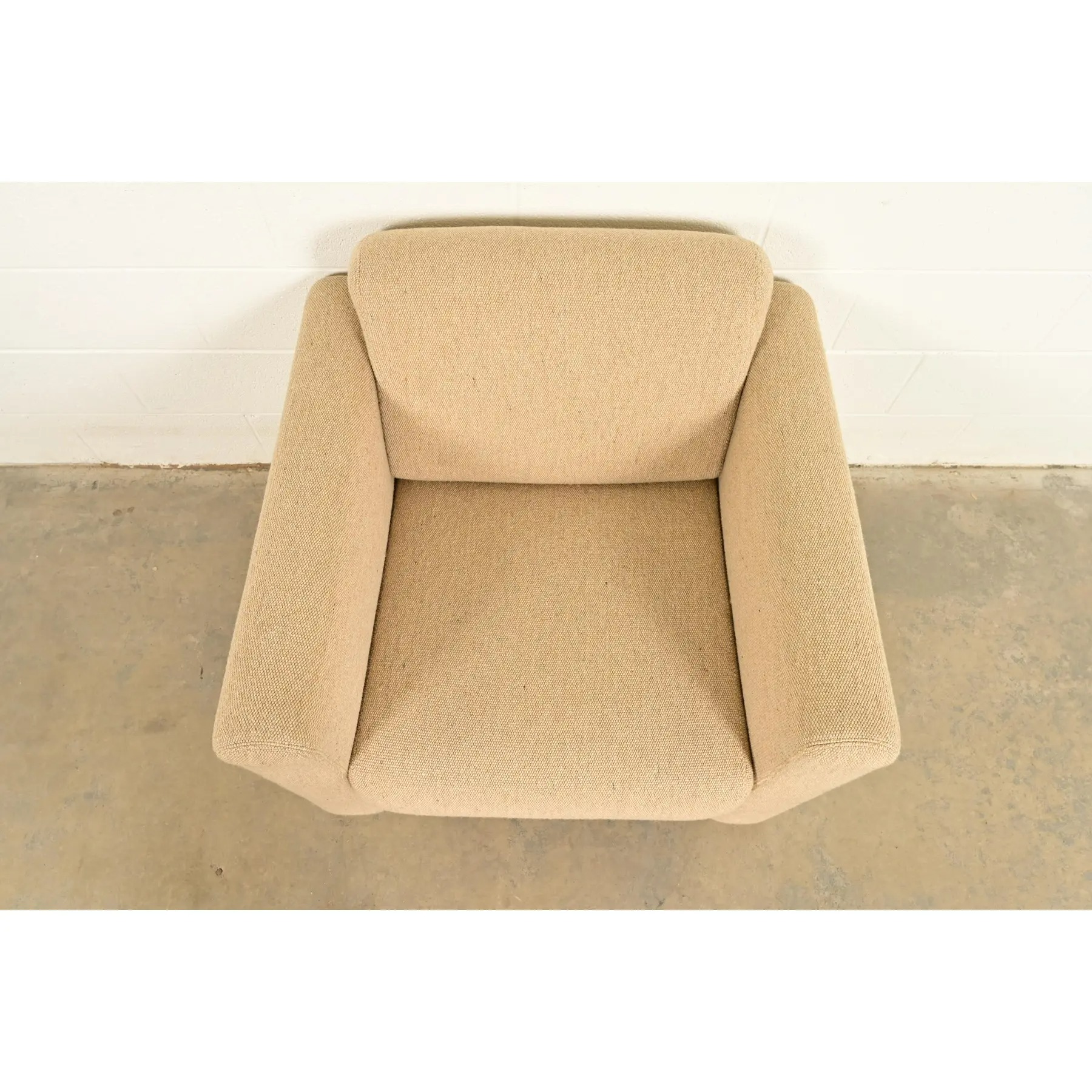 Milo Baughman for Thayer Coggin Mid-Century Modern Upholstered Lounge Chair, 1970s - Image 5