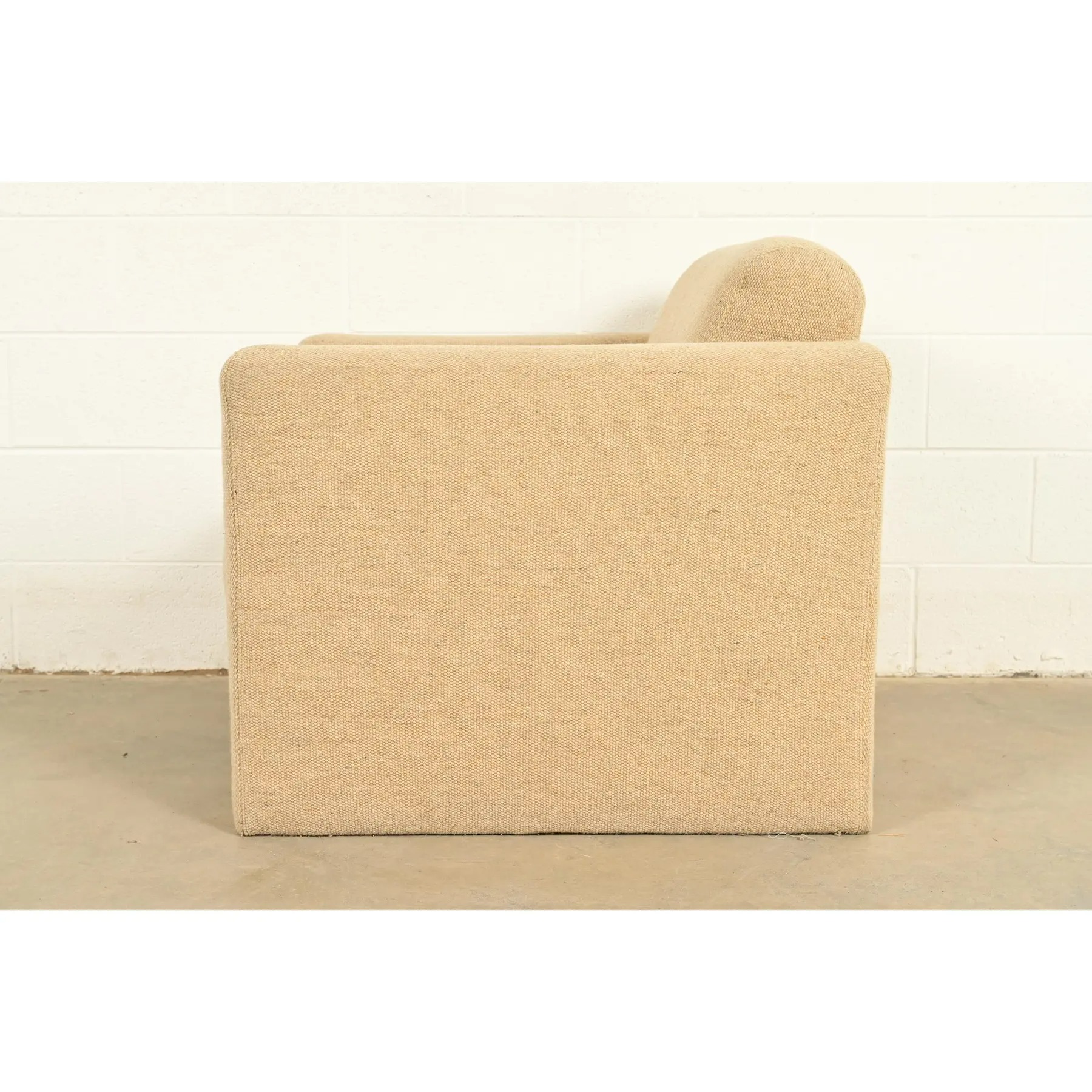 Milo Baughman for Thayer Coggin Mid-Century Modern Upholstered Lounge Chair, 1970s - Image 8