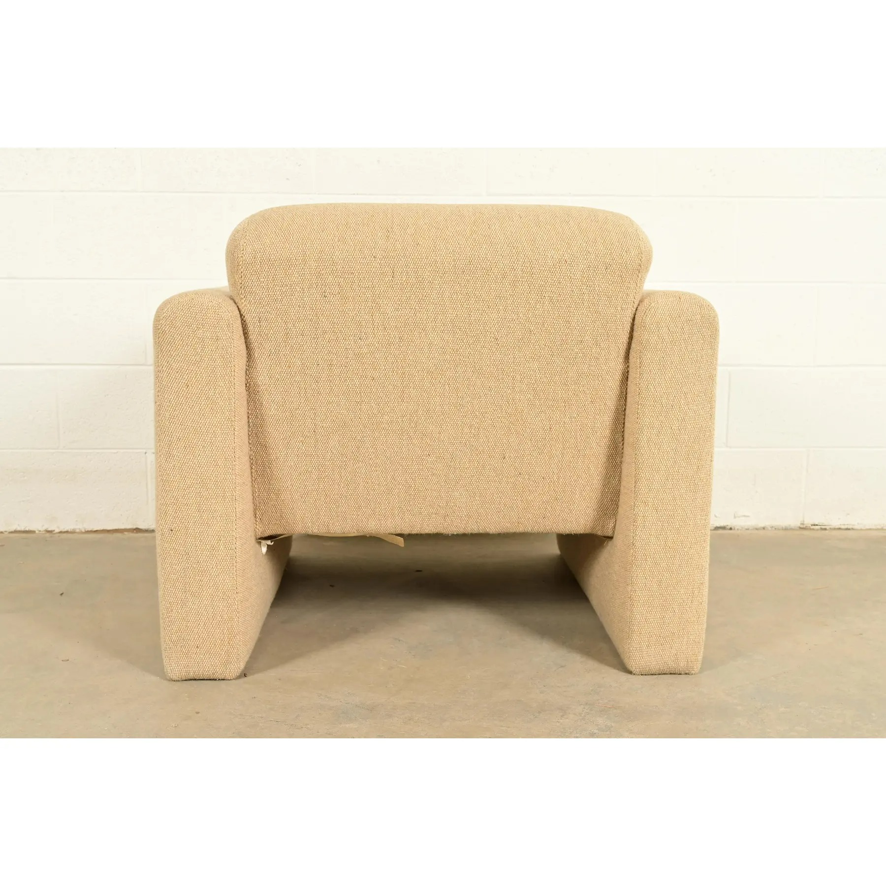 Milo Baughman for Thayer Coggin Mid-Century Modern Upholstered Lounge Chair, 1970s - Image 10