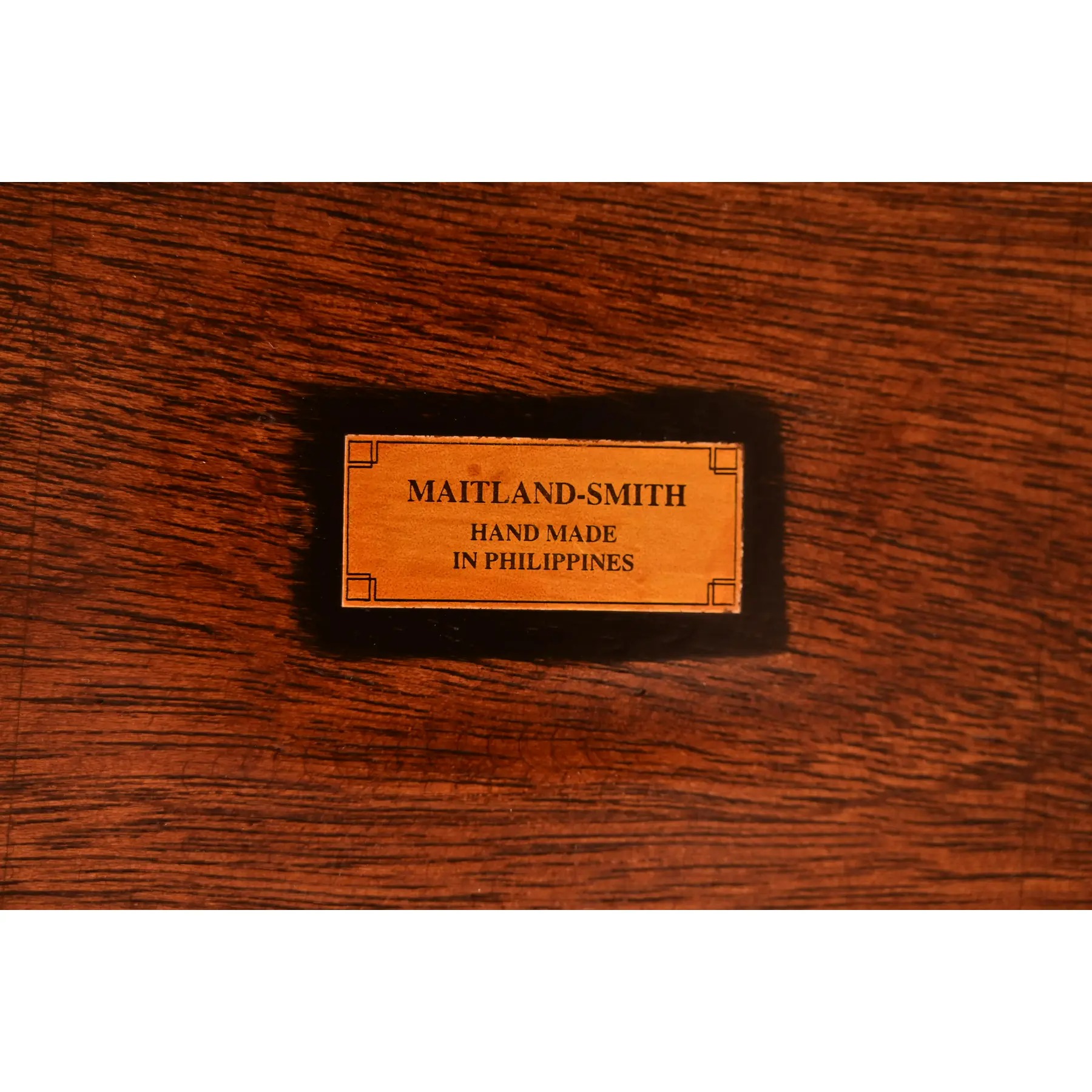 Maitland Smith Georgian Flame Mahogany Double Pedestal Extension Dining Table, Newly Refinished - Image 13