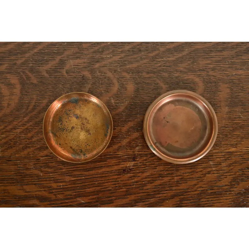 Heintz Arts & Crafts Bronze Ashtray or Catchall - Image 6