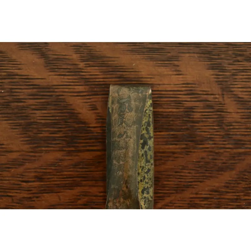 Roycroft Arts & Crafts Hammered Brass Over Copper Letter Opener - Image 6