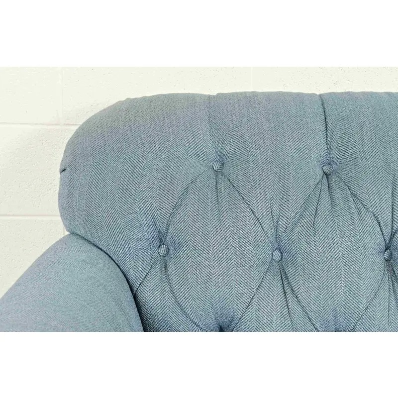 Smith Brothers Traditional Roll Arm Tufted Sofa - Image 6