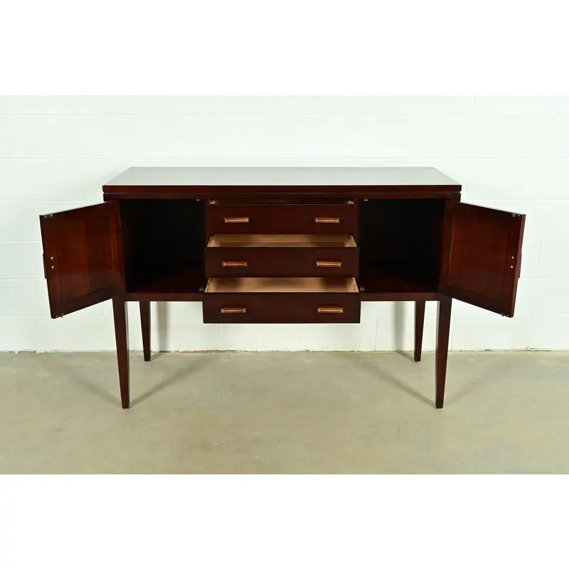 Stickley Arts & Crafts Shaker Cherry Wood Sideboard Buffet - Image 6