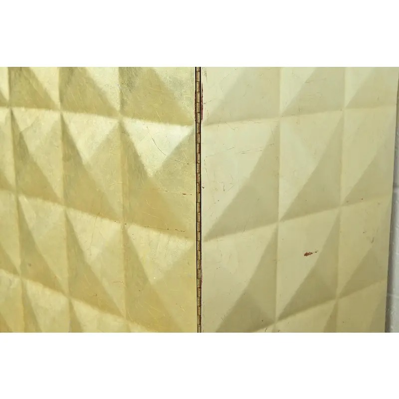Barbara Barry for Baker Furniture Diamond Silver Leaf Cabinet or Credenza - Image 7
