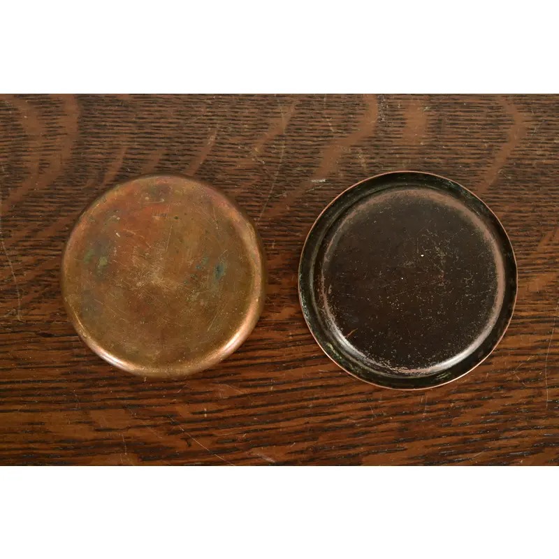 Heintz Arts & Crafts Bronze Ashtray or Catchall - Image 7