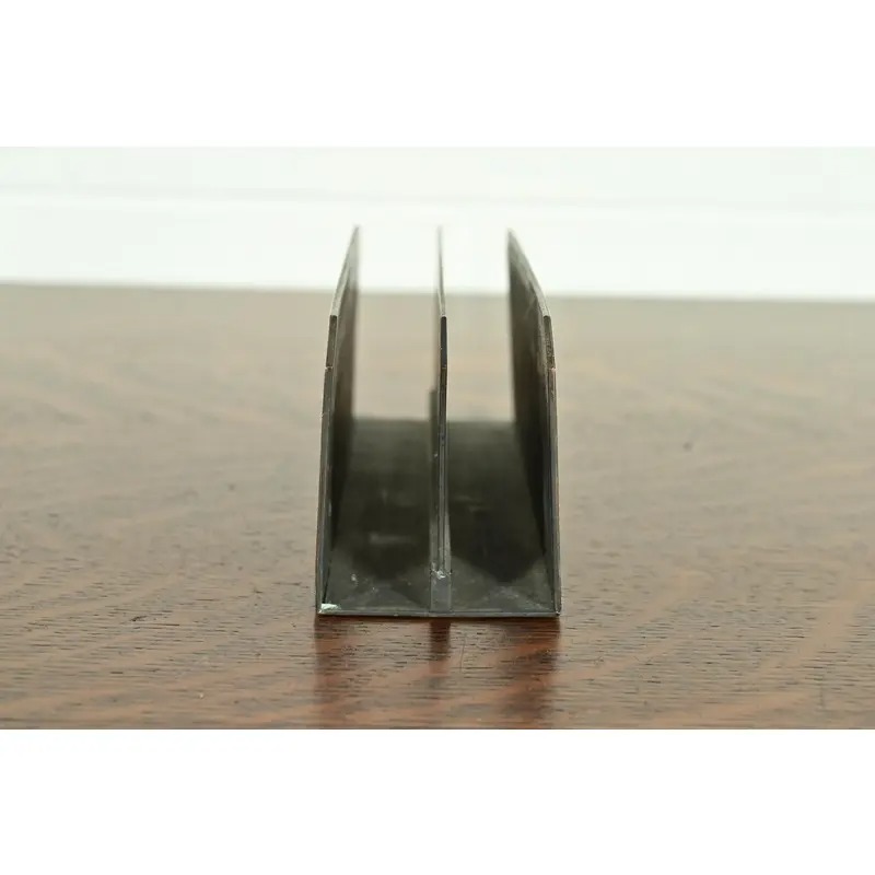 Heintz Arts & Crafts Sterling Silver on Bronze Letter Rack - Image 7