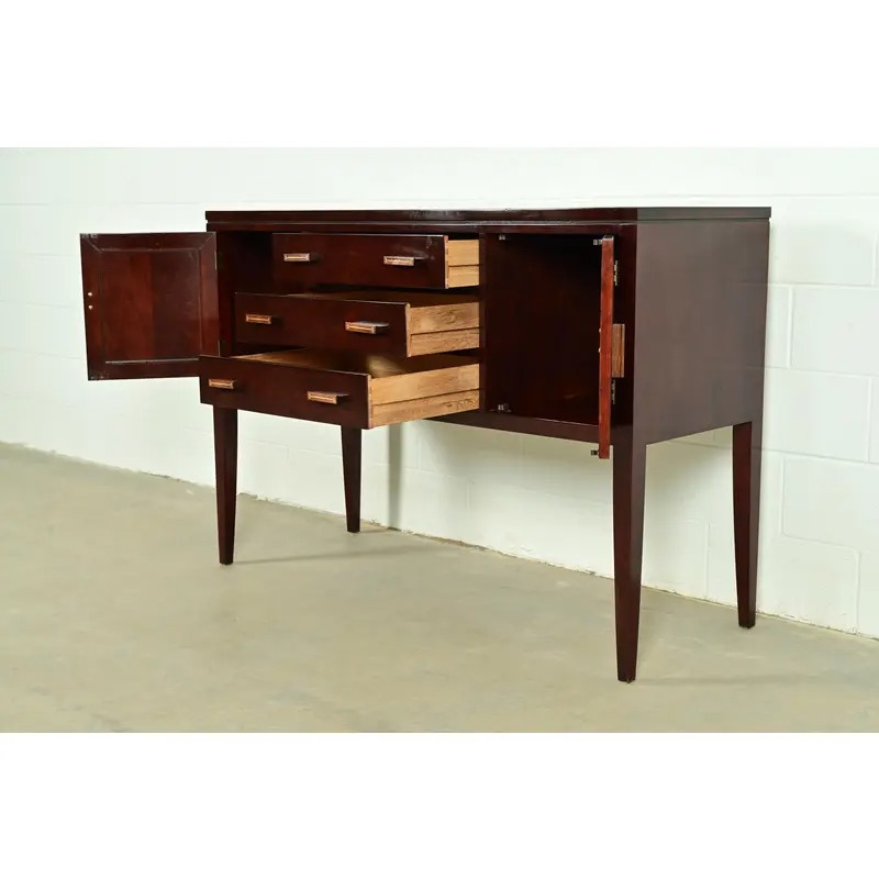 Stickley Arts & Crafts Shaker Cherry Wood Sideboard Buffet - Image 7