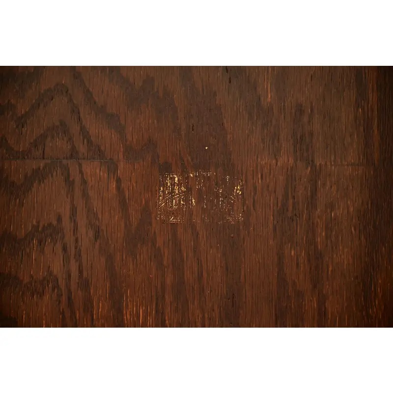 Lifetime Furniture Antique Mission Oak Arts & Crafts Sideboard, Newly Refinished - Image 9