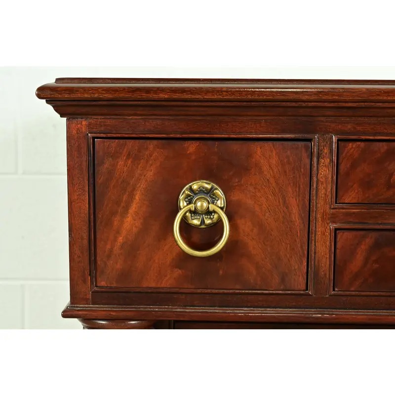 Ralph Lauren Style American Empire Flame Mahogany Master Chest of Drawers by Henredon - Image 9