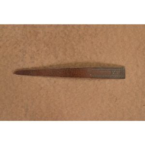 Roycroft Arts & Crafts Hammered Copper Quatrefoil Letter Opener