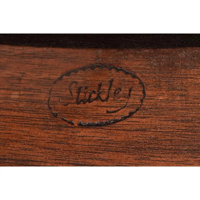 Stickley Georgian Carved Mahogany Side Chairs or Dining Chairs, Pair - Image 11