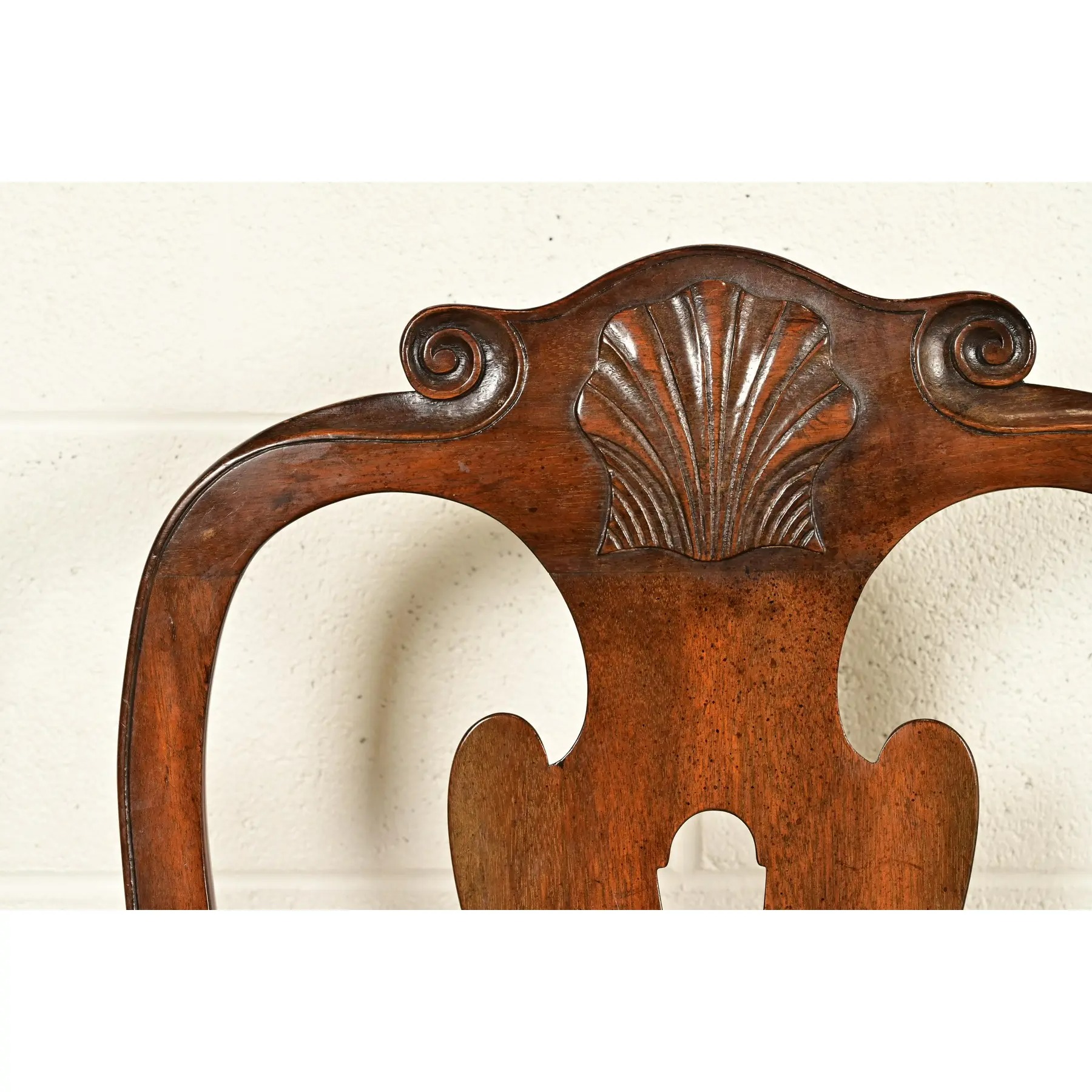 Kittinger Georgian Carved Mahogany Side Chair or Dining Chair - Image 7