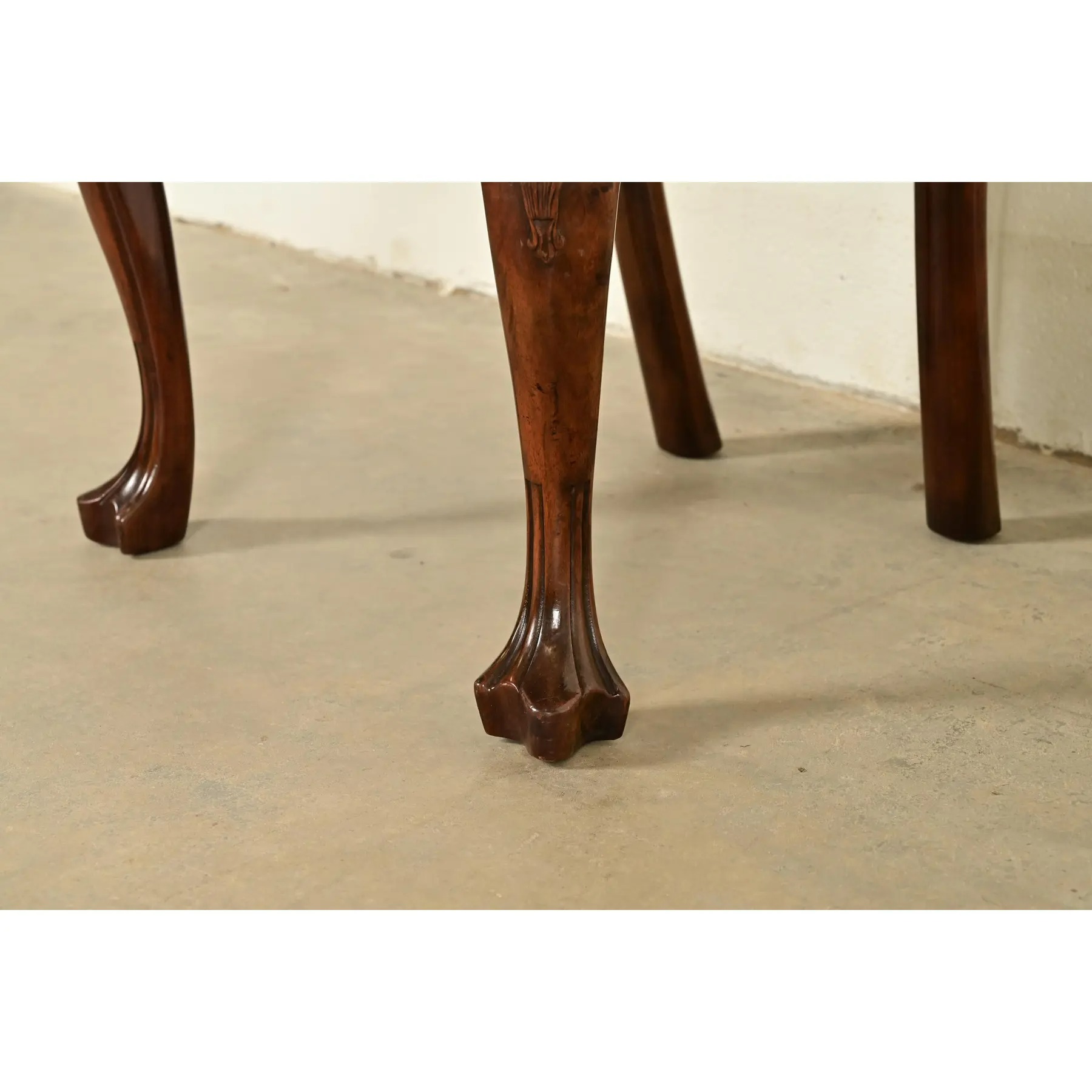 Kittinger Georgian Carved Mahogany Side Chair or Dining Chair - Image 11