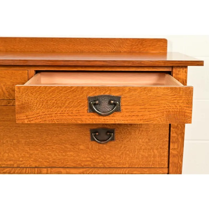 Stickley Harvey Ellis Collection Mission Oak Arts & Crafts Dresser or Chest of Drawers - Image 6