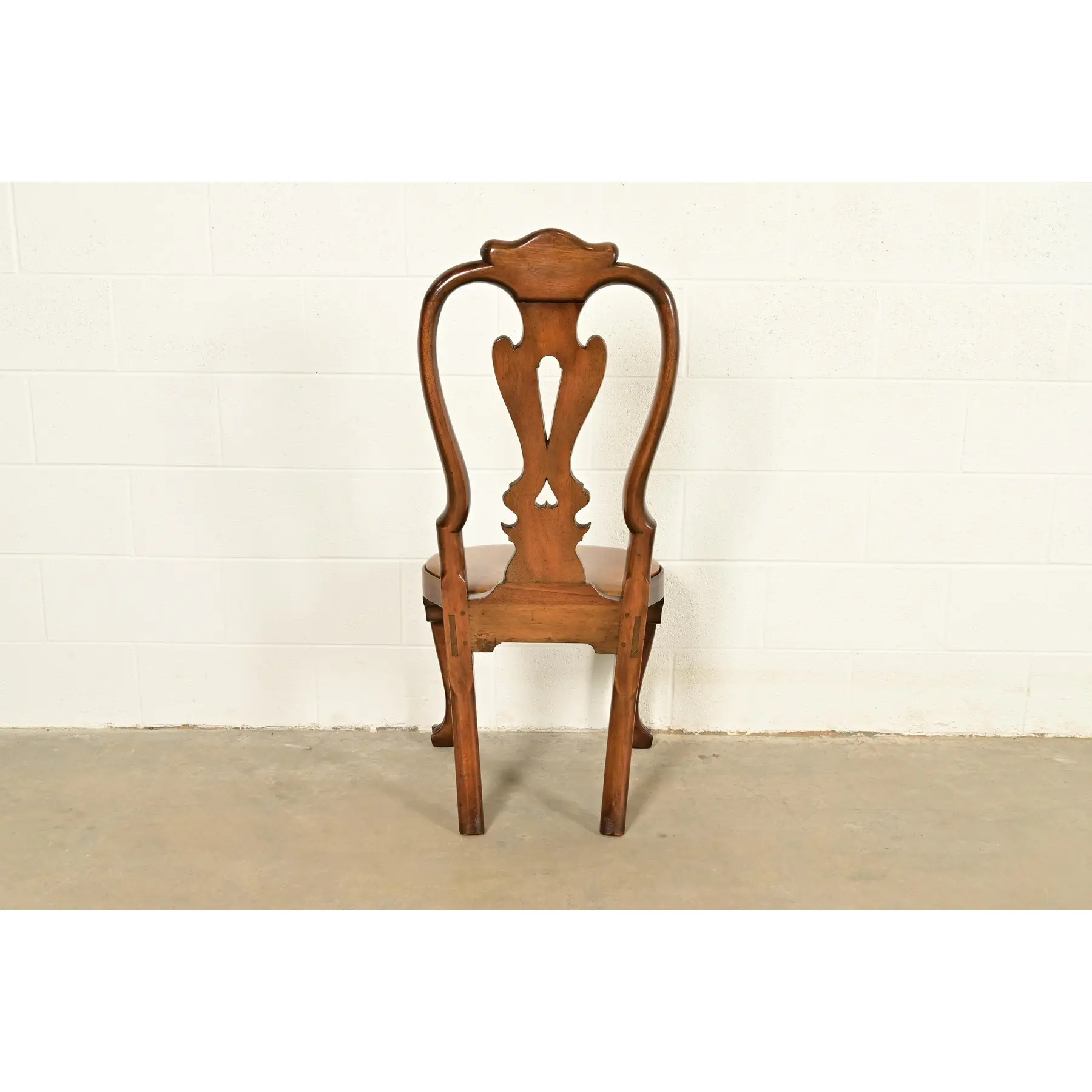 Kittinger Georgian Carved Mahogany Side Chair or Dining Chair - Image 12