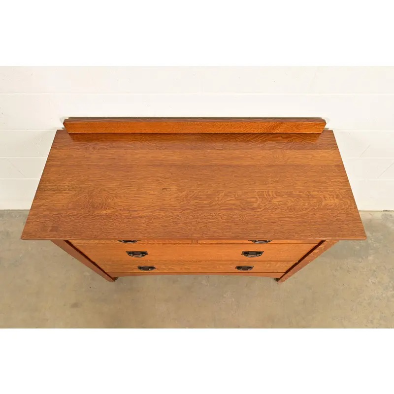 Stickley Harvey Ellis Collection Mission Oak Arts & Crafts Dresser or Chest of Drawers - Image 9
