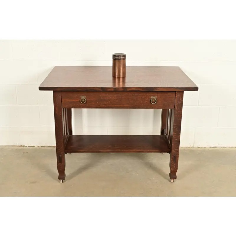 Heintz Arts & Crafts Sterling Silver on Bronze Humidor - Image 11