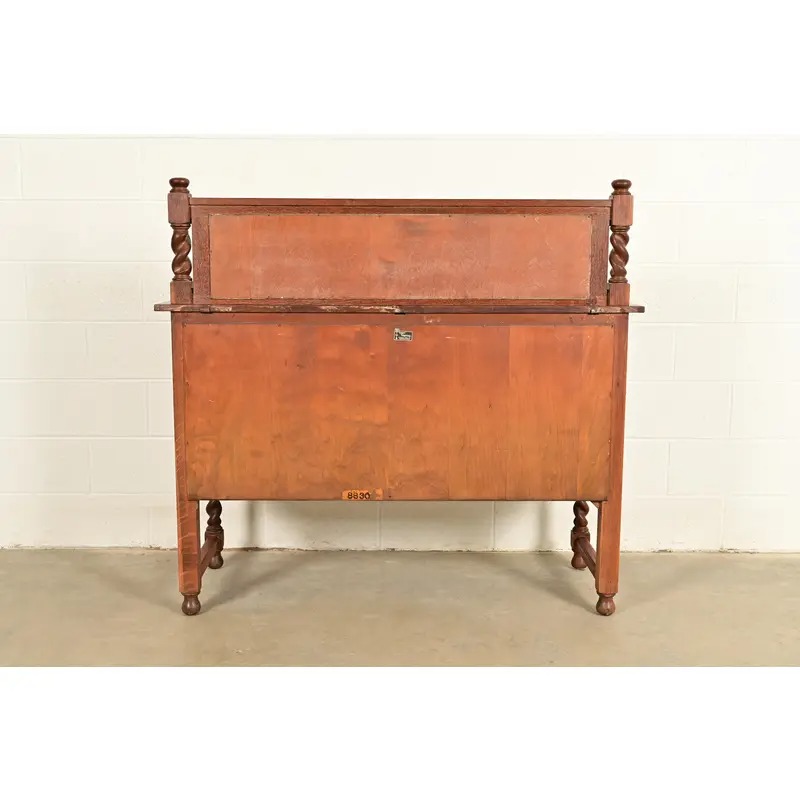 Stickley Brothers Antique Mission Oak Arts & Crafts Sideboard or Bar Cabinet, Circa 1910 - Image 14
