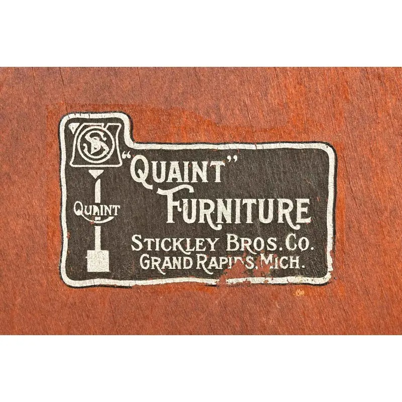 Stickley Brothers Antique Mission Oak Arts & Crafts Sideboard or Bar Cabinet, Circa 1910 - Image 15