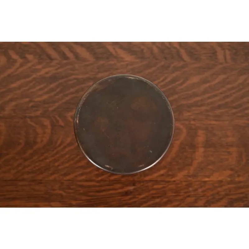 Heintz Arts & Crafts Sterling Silver on Bronze Humidor - Image 5