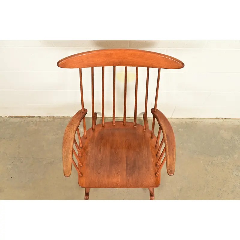 Russel Wright for Conant Ball Solid Birch Rocking Chair | 1950s - Image 5