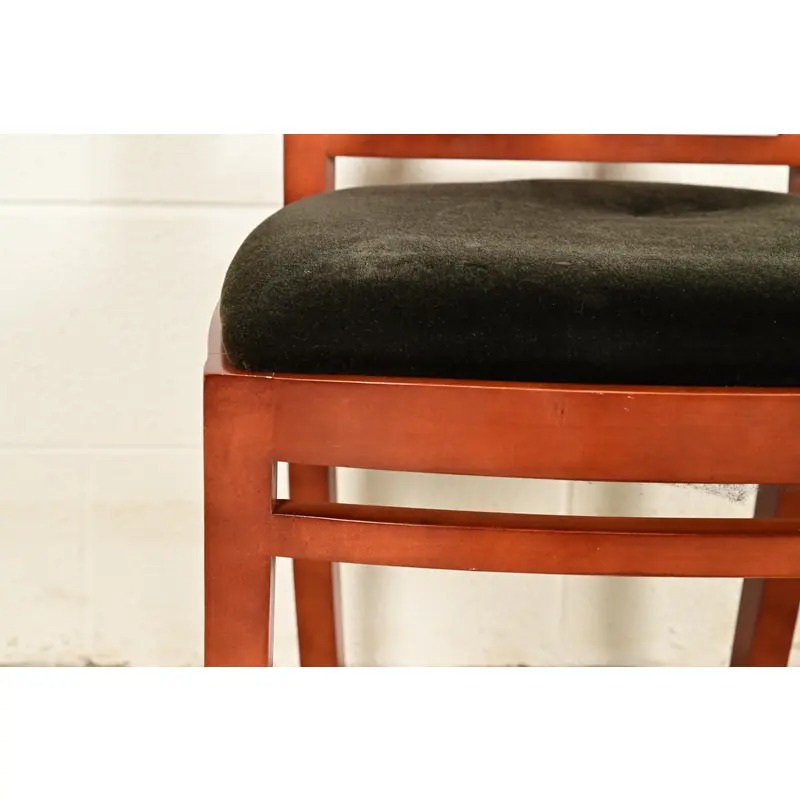 Bernhardt Regency Carved Mahogany Dining Chairs | Set of Six - Image 8