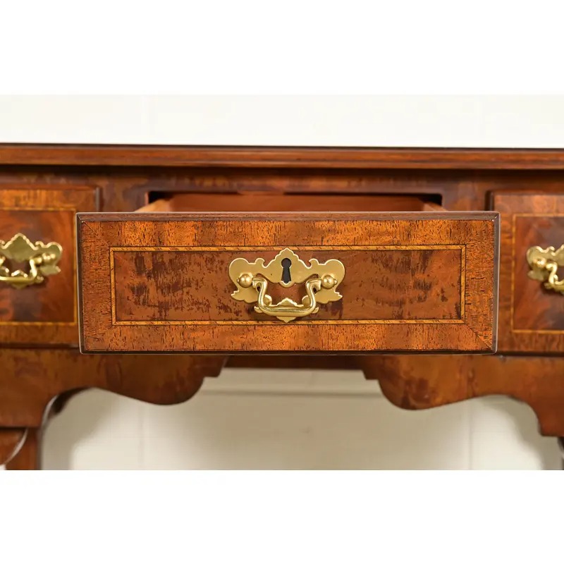 Councill Furniture Queen Anne Inlaid Mahogany Lowboy Dresser or Console Table - Image 8