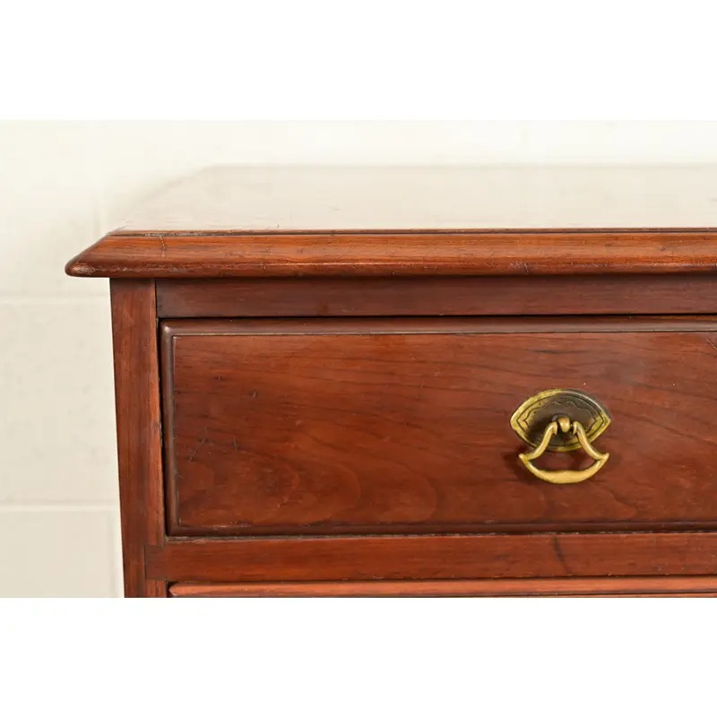 Stickley American Colonial Solid Cherry Wood Highboy Dresser | Circa 1950s - Image 8