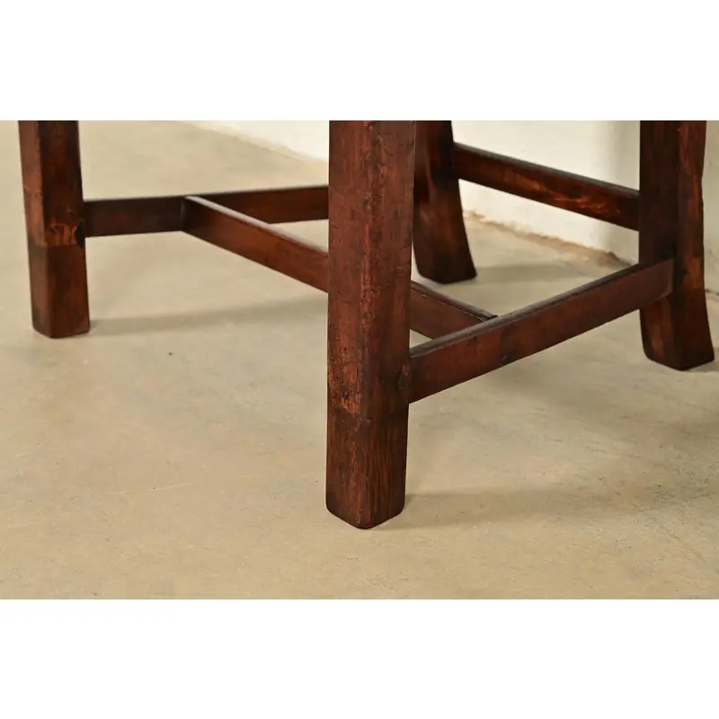 18th Century Antique Thomas Chippendale Period Carved Mahogany Side Chair or Dining Chair - Image 9