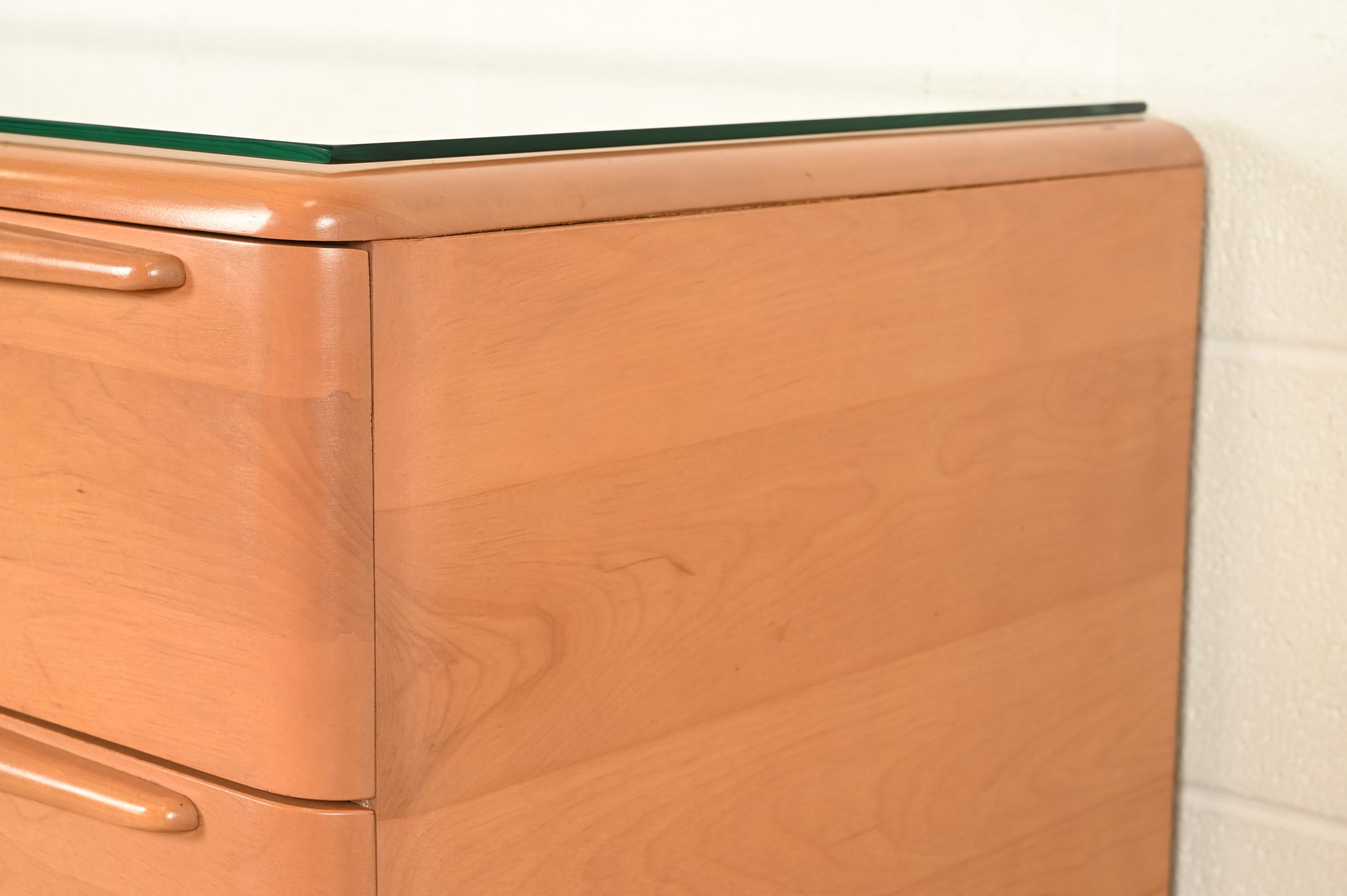 Heywood Wakefield Mid-Century Modern Solid Birch Five-Drawer Highboy Dresser, 1965 - Image 10