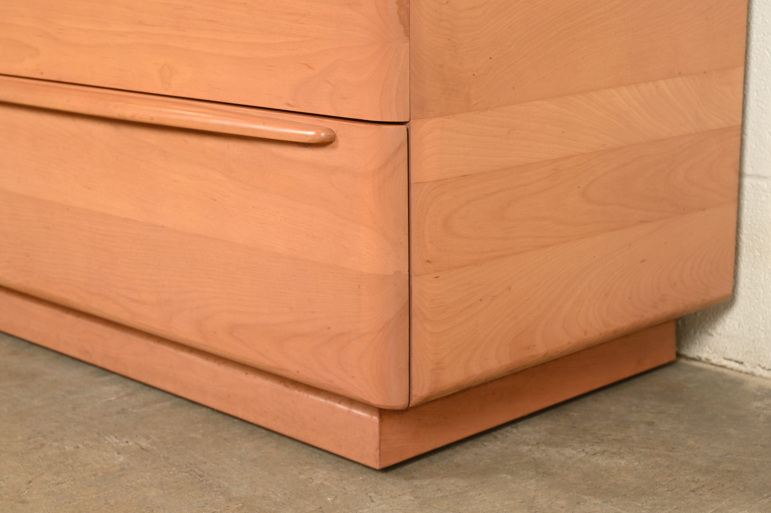 Heywood Wakefield Mid-Century Modern Solid Birch Five-Drawer Highboy Dresser, 1965 - Image 13